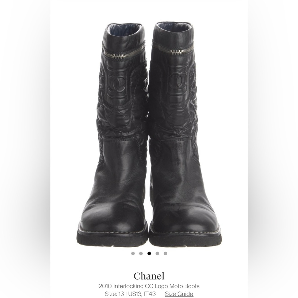 IN SEARCH OF These Chanel Boots Size 42, 42.5 or 43